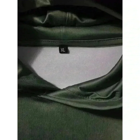 Men's Unbranded Green Hoodie‎ XL - Picture 5 of 8